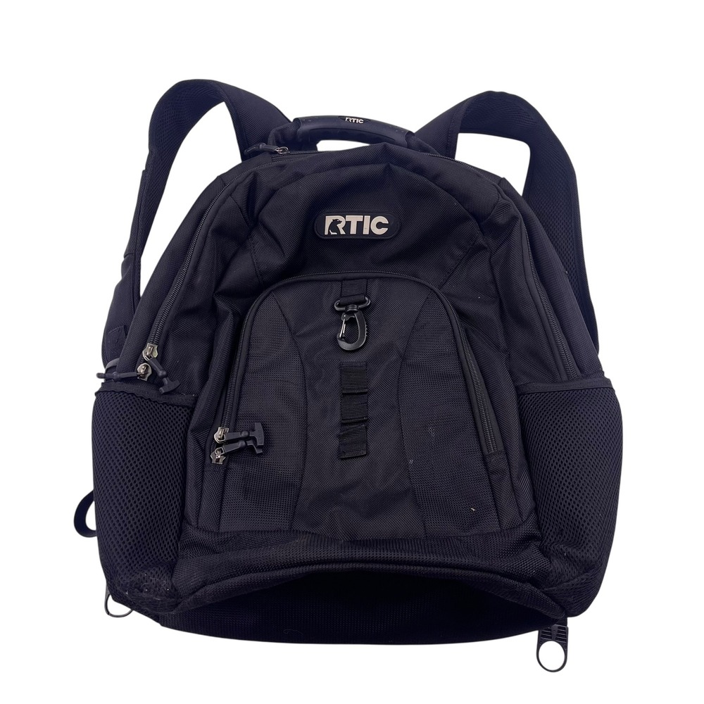 RTIC Daypack Black Backpack Laptop Compartment Outdoor Travel Bag